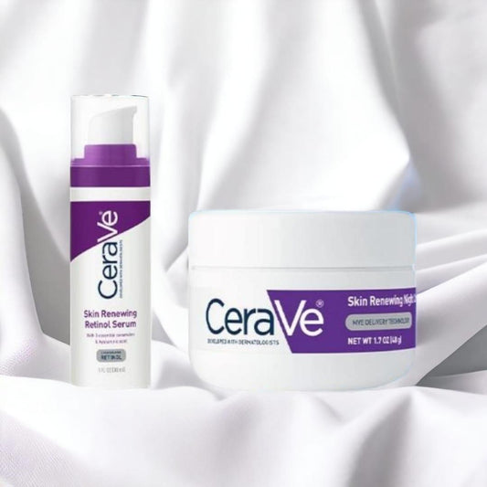 2 in 1 Skincare Bundle: Face Serum & Night Cream Pack of 2