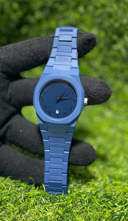 Men's Multicolor Analogue Watch with Chain Strap - 1 Pc